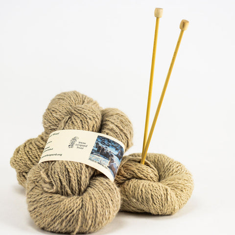 Crème Camel Wool Yarn | Undyed