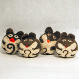 Mouse Ball | Needle-Felted Wool Critters