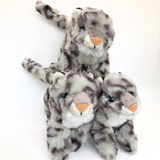 6" Plush Snow Leopard Cub | made with recycled material