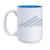Etched Snow Leopard Mug