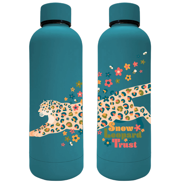 Flying Flowers Water Bottle