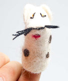 Snow Leopard Finger Puppet
