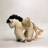 Mongolian Wild Horse | Folk Art Wool Ornament