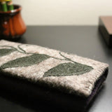 Tri-fold wallet | felted handicraft