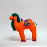 Bactrian Camel | Folk Art Wool Ornament
