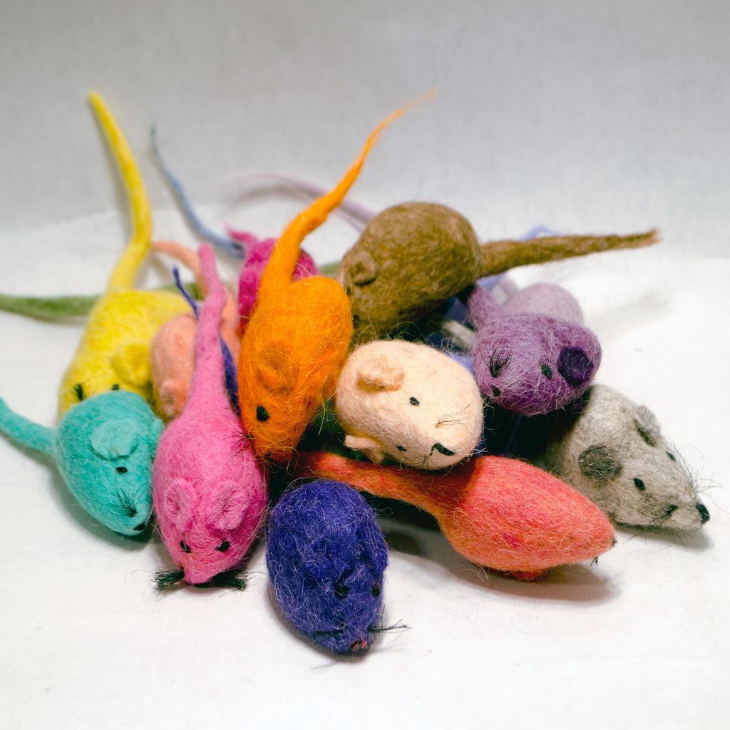 Mouse Felted Wool – Snow Leopard Trust1