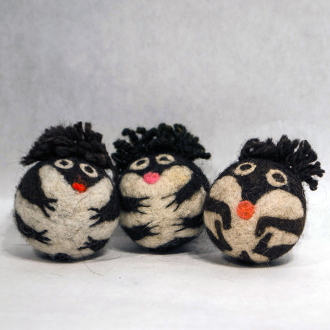 Hedgehog Ball | Needle-felted Wool Critters